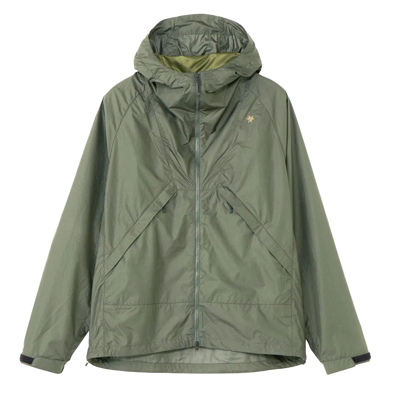 Goldwin Rip-stop Hooded Jacket Dark Olive