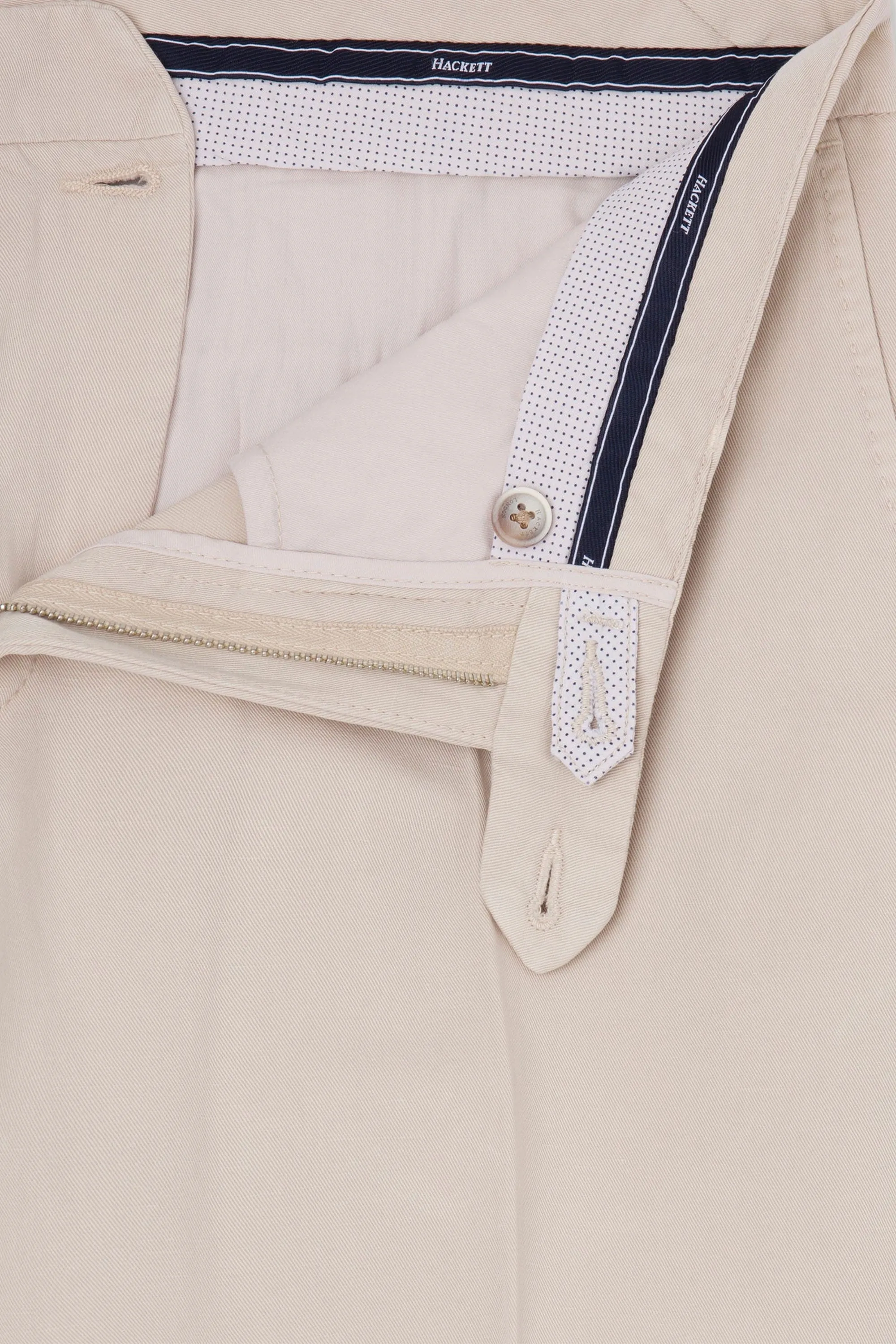 Hackett Cotton Linen Chino Beach