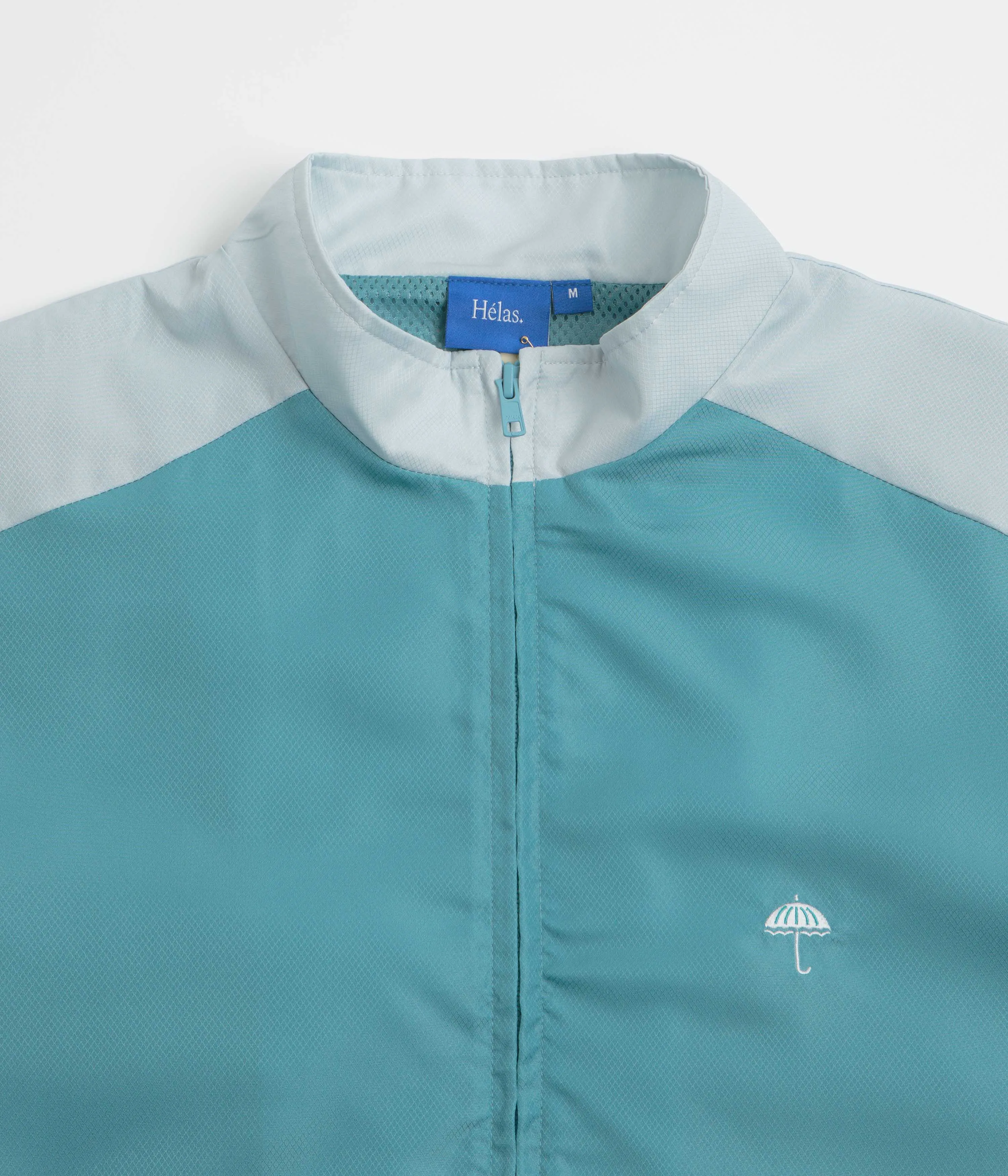 Helas Compete Tracksuit Jacket - Grey / Blue