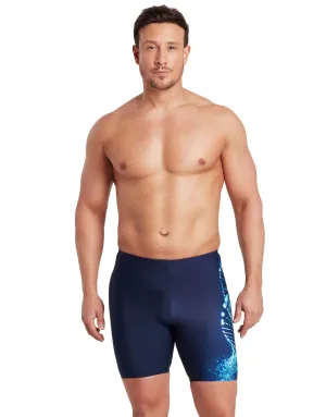 Helix Mid Swim Jammer - Navy/Blues