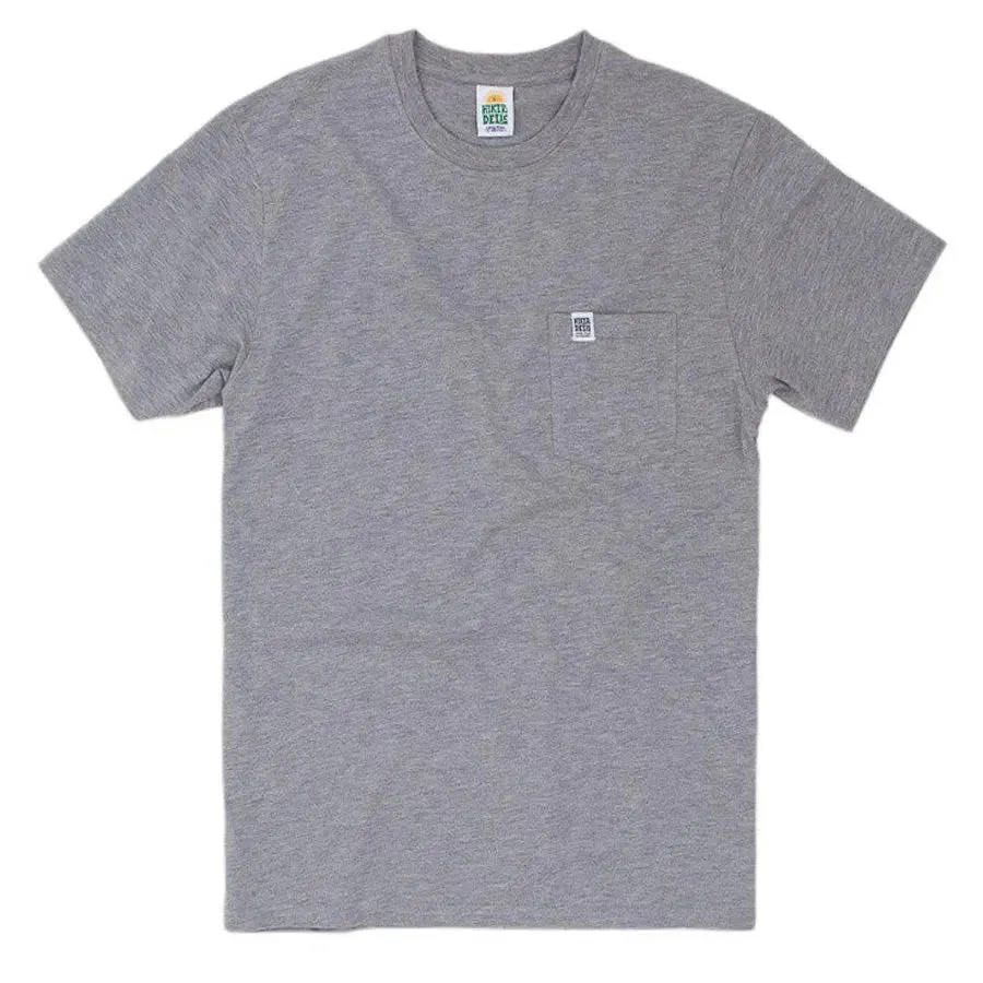 Hikerdelic Pocket T-Shirt Grey Marl