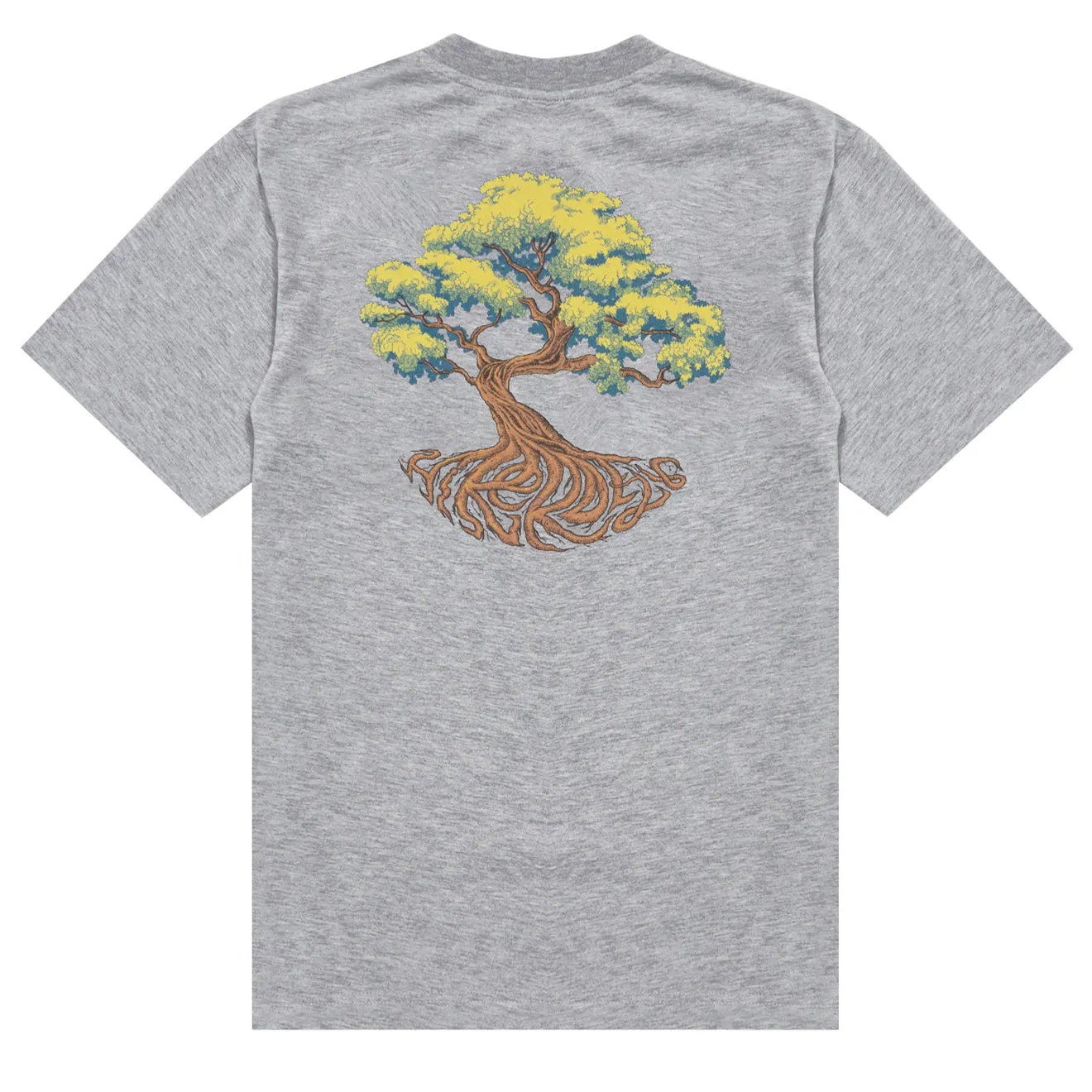 Hikerdelic Trunk SS T-Shirt - Grey Marl