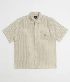 HUF Apollo Striped Short Sleeve Shirt - Natural