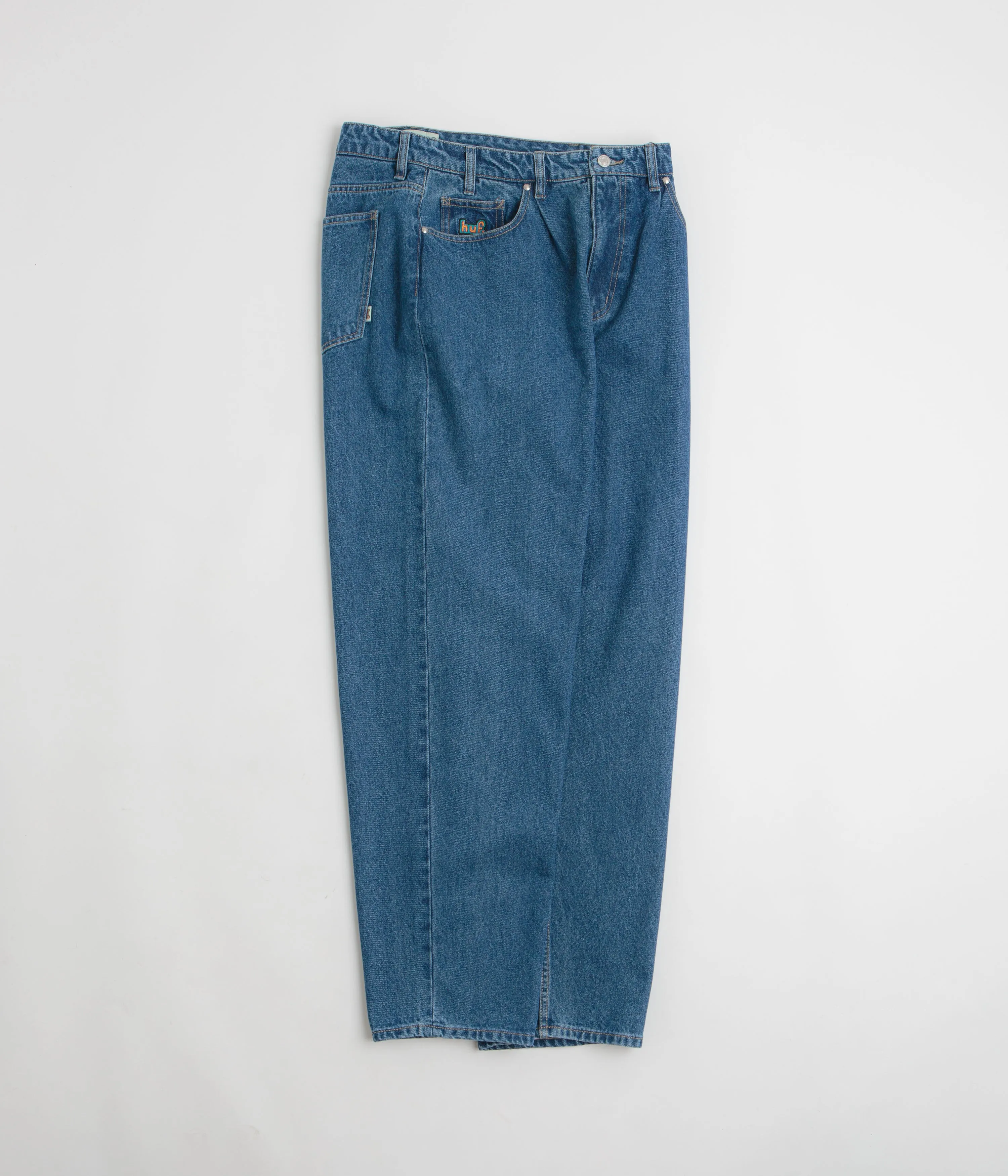 HUF Cromer Jeans - Stone Wash Indigo