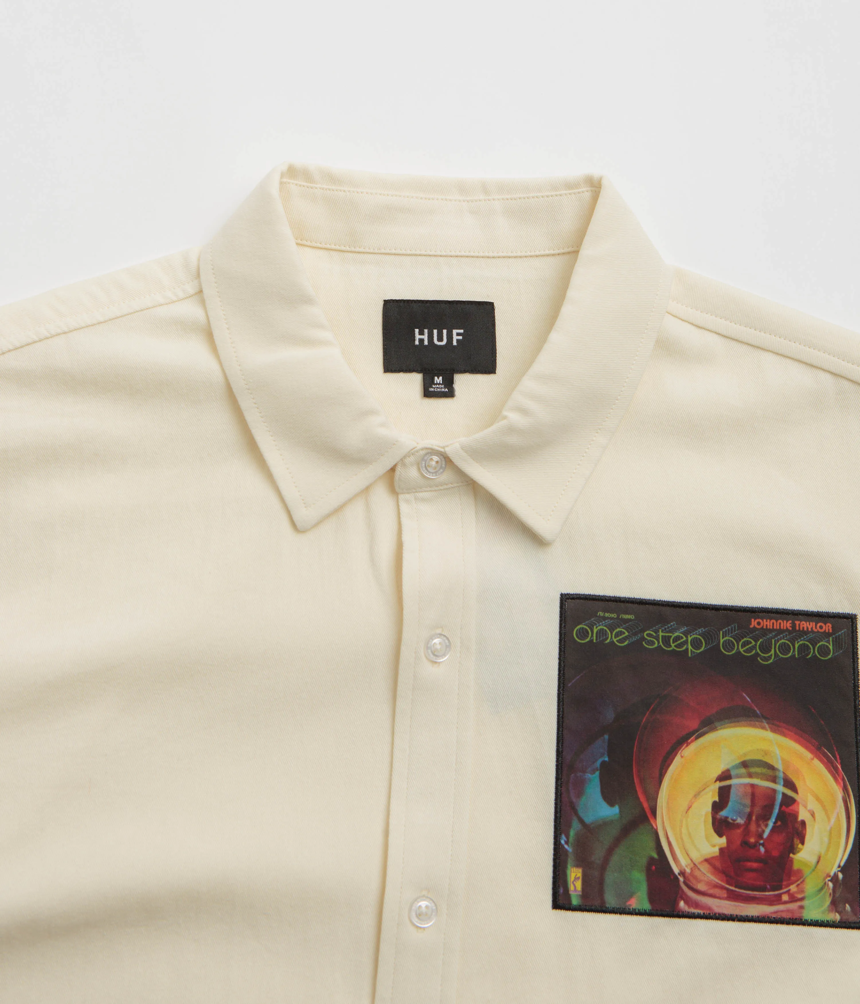 HUF Stax Patches Shirt - Natural