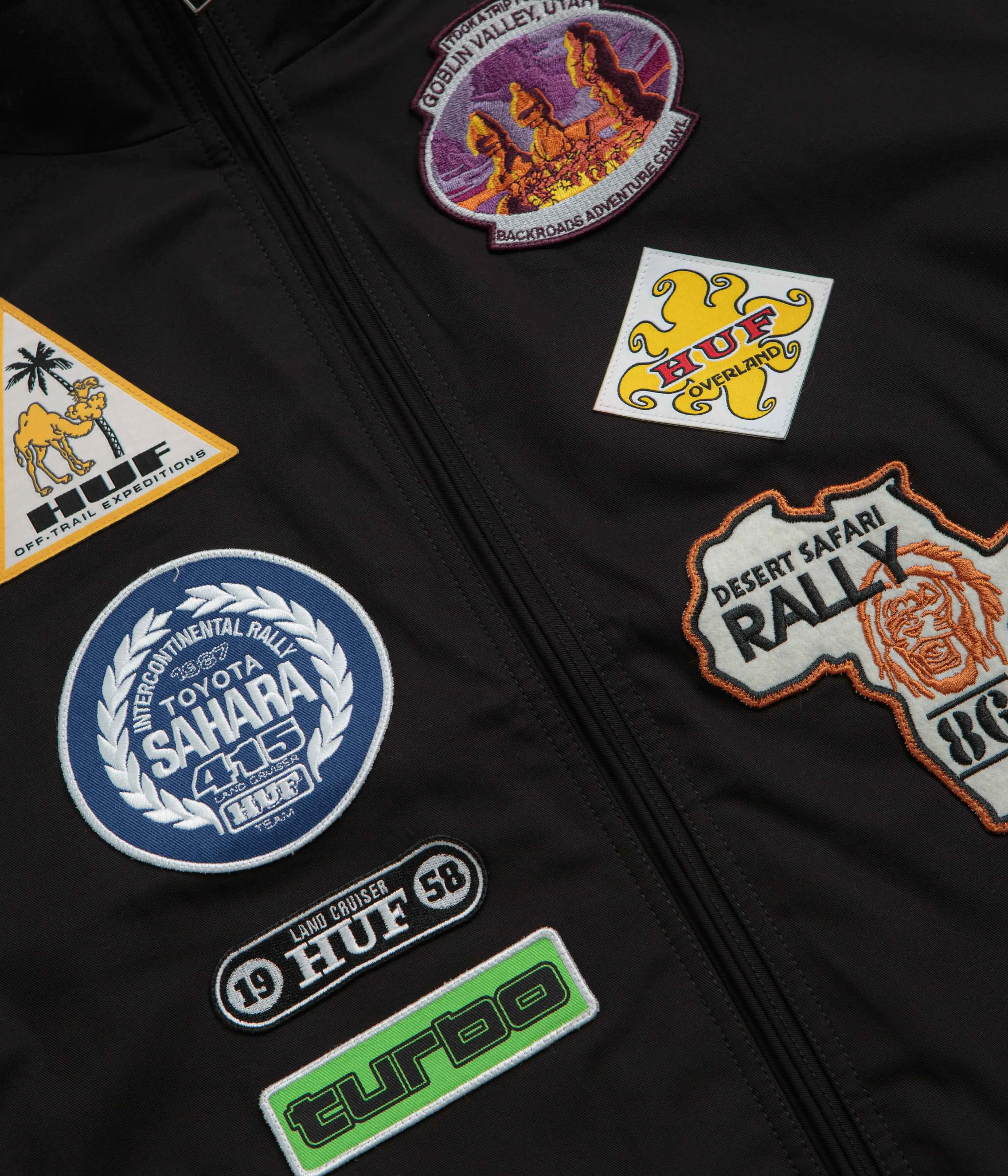 HUF x Toyota Overland Touring Jacket - Black