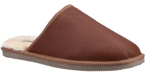 Hush Puppies Coady Mens Leather Slipper