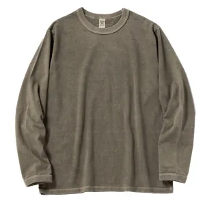 Jackman Lead-Off LS T-shirt Fade Sepia