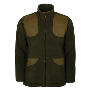 James Purdey Shetland Shooting Fleece Jacket Khaki Green