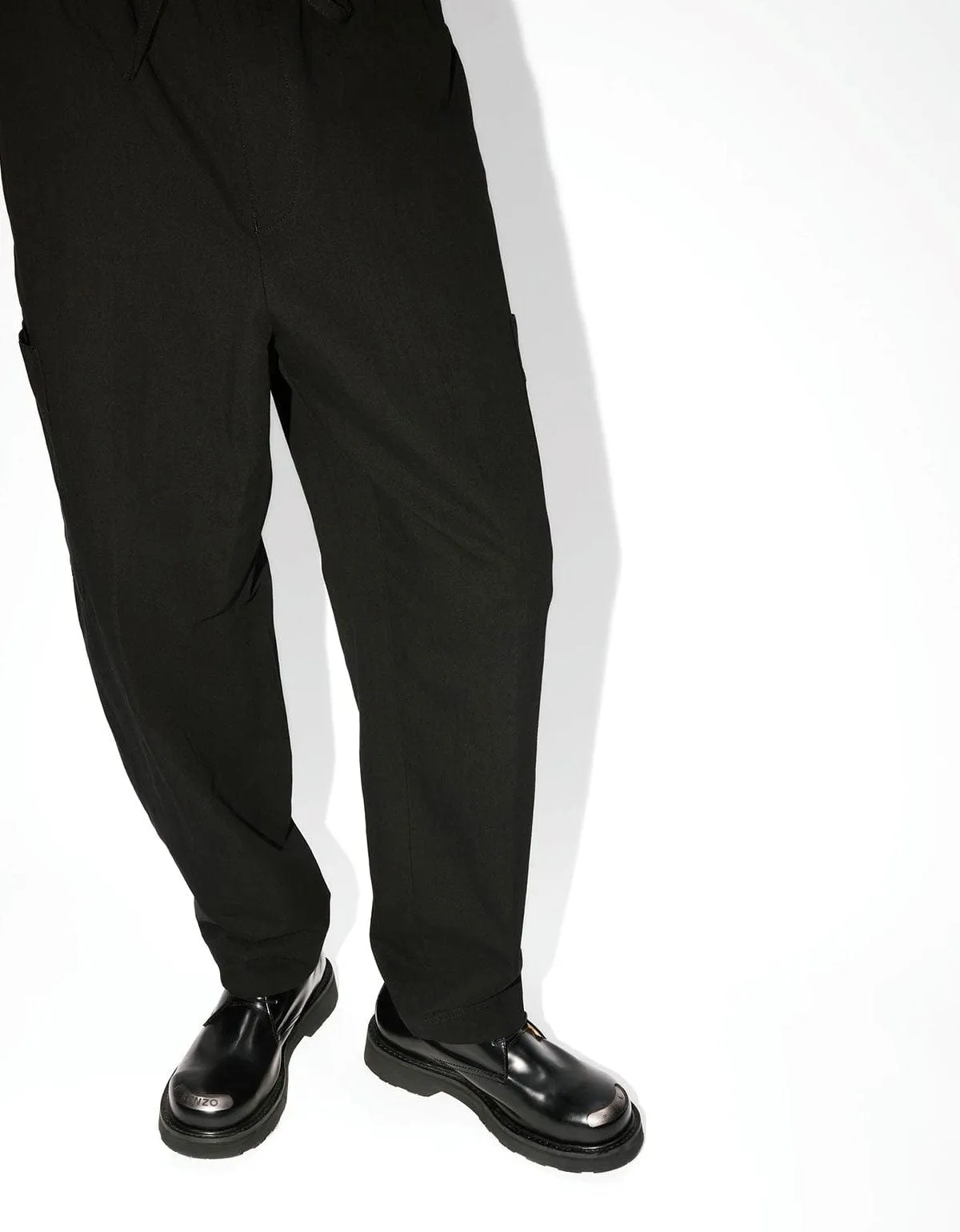 Kenzo Black Cargo Joggers