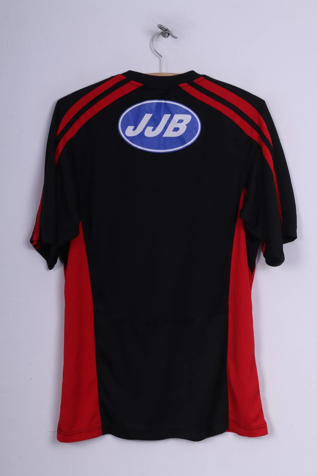 Kooga Wigan Warriors Mens SML Shirt Jersey Black Sport Short Sleeve Rugby JJb