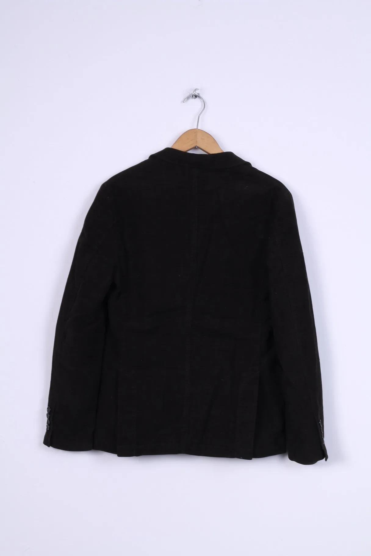 Kruder Division Mens S Jacket Fruder KRDR Fit SLim Brown Cotton Blazer