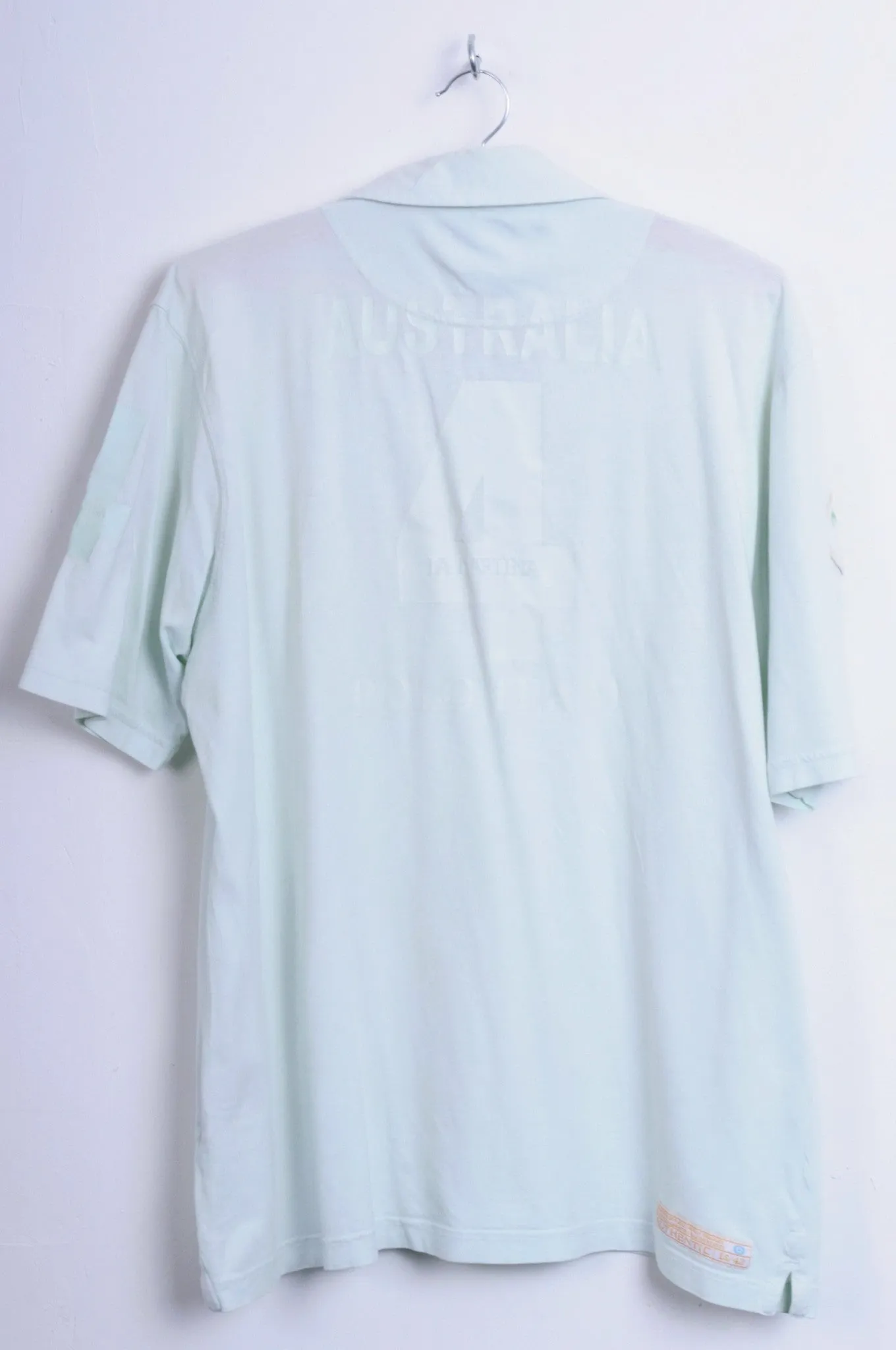La Martina Mens 2XL Polo Shirt Australia Mint Cotton Top