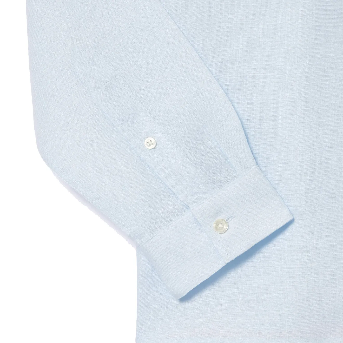 Lacoste Linen Shirt Light Blue