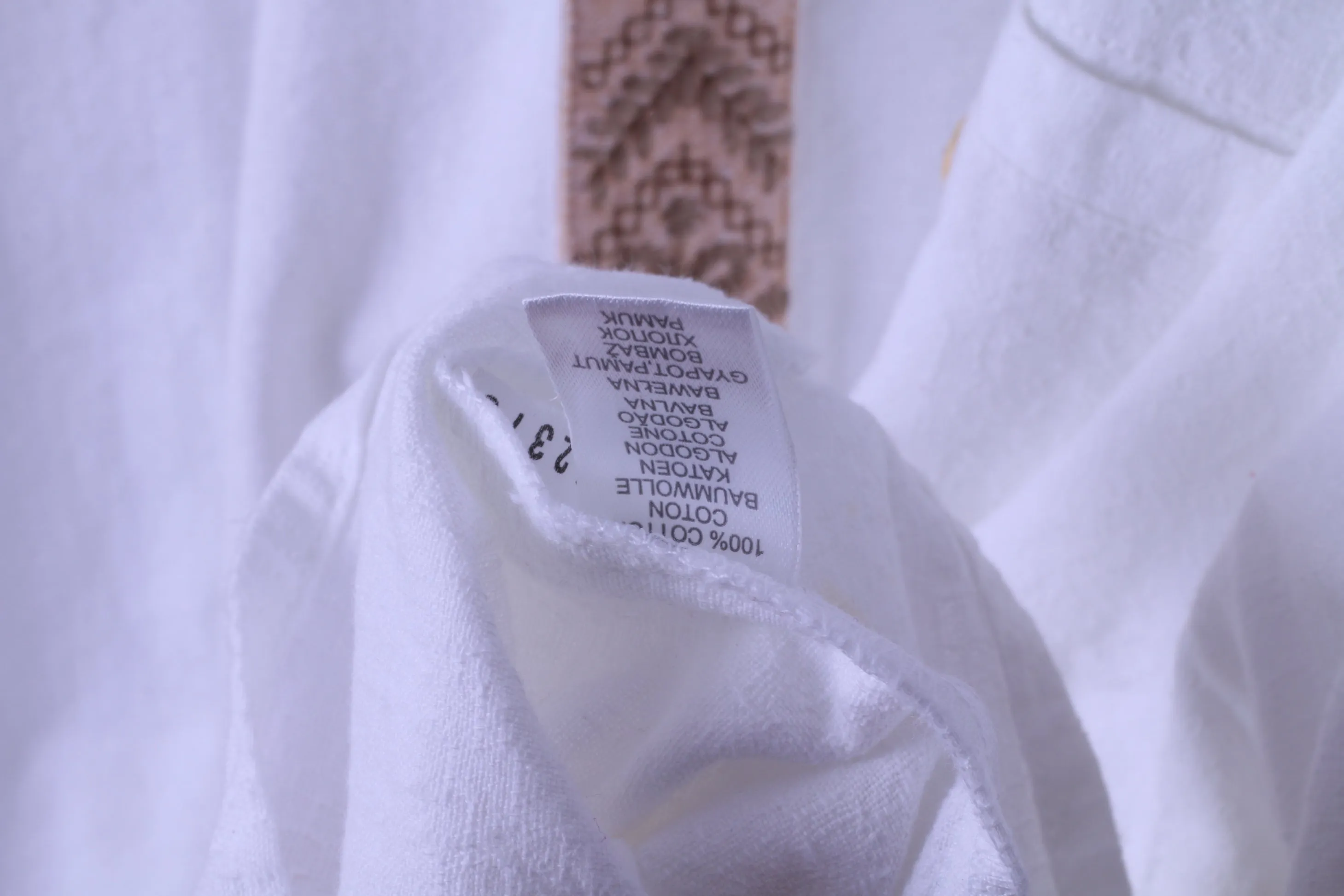 LANDHAUS C&A Naturally Mens XL 43/44 Casual Shirt White Cotton Tyrol Ebroidered Top