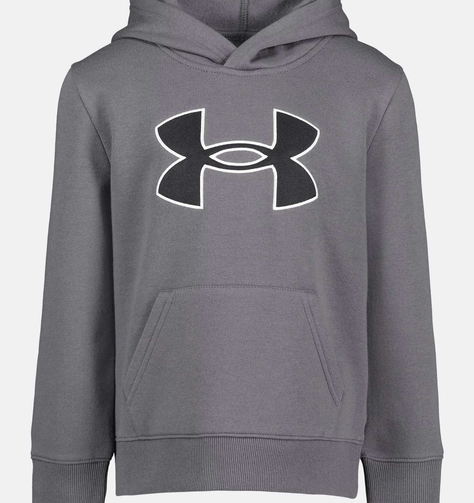 Little Boys' Pitch Gray Big Logo Hoodie | Under Armour
