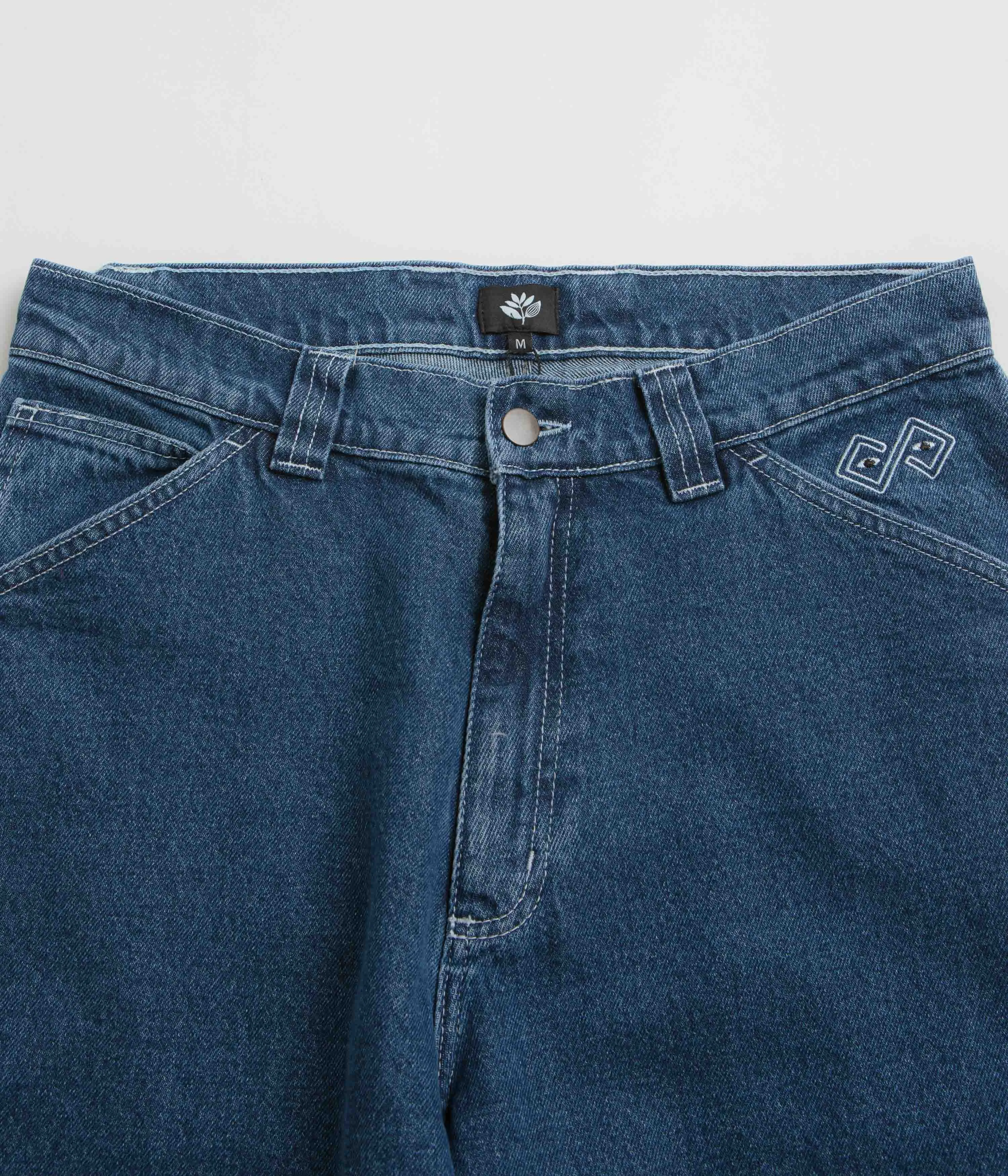 Magenta Ledge Jeans - Light Blue