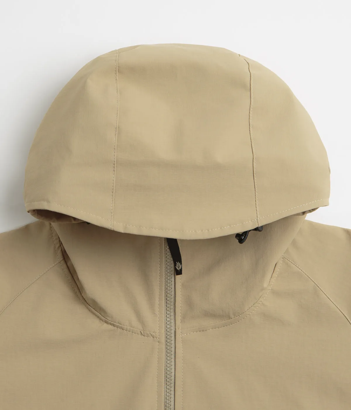 Magenta Storm Parka - Beige