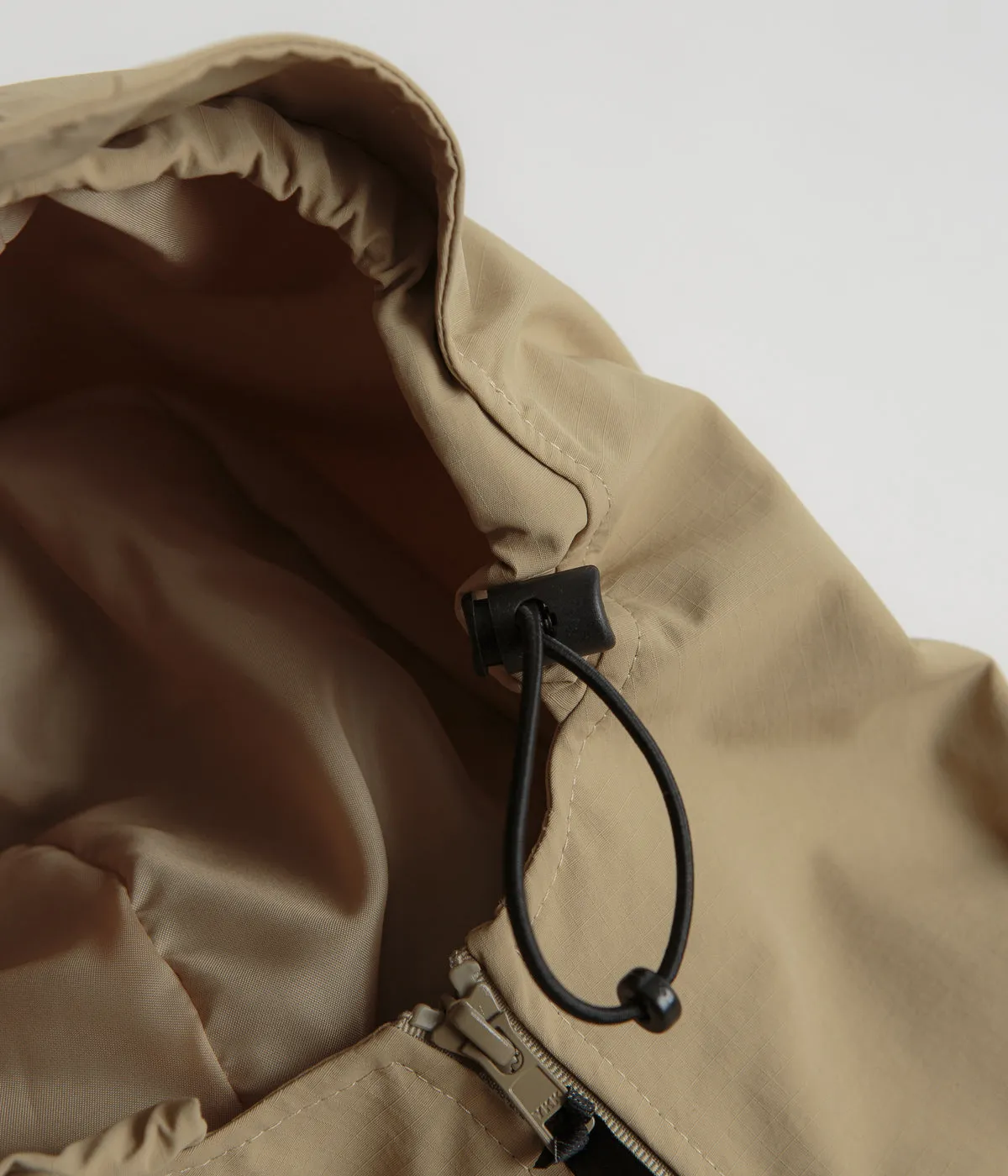 Magenta Storm Parka - Beige