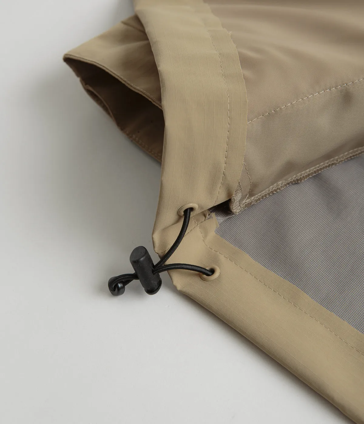 Magenta Storm Parka - Beige