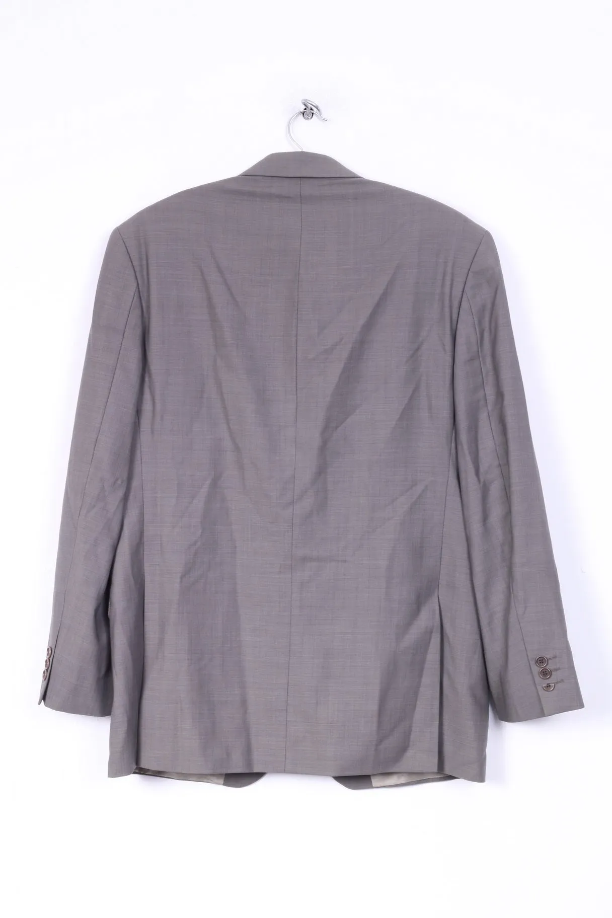Marks & Spencer Mens 40 M Blazer Tailoring Lightweight Suit Single Breasted Grey