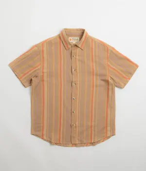 Mollusk Summer Shirt - Clay Stripe