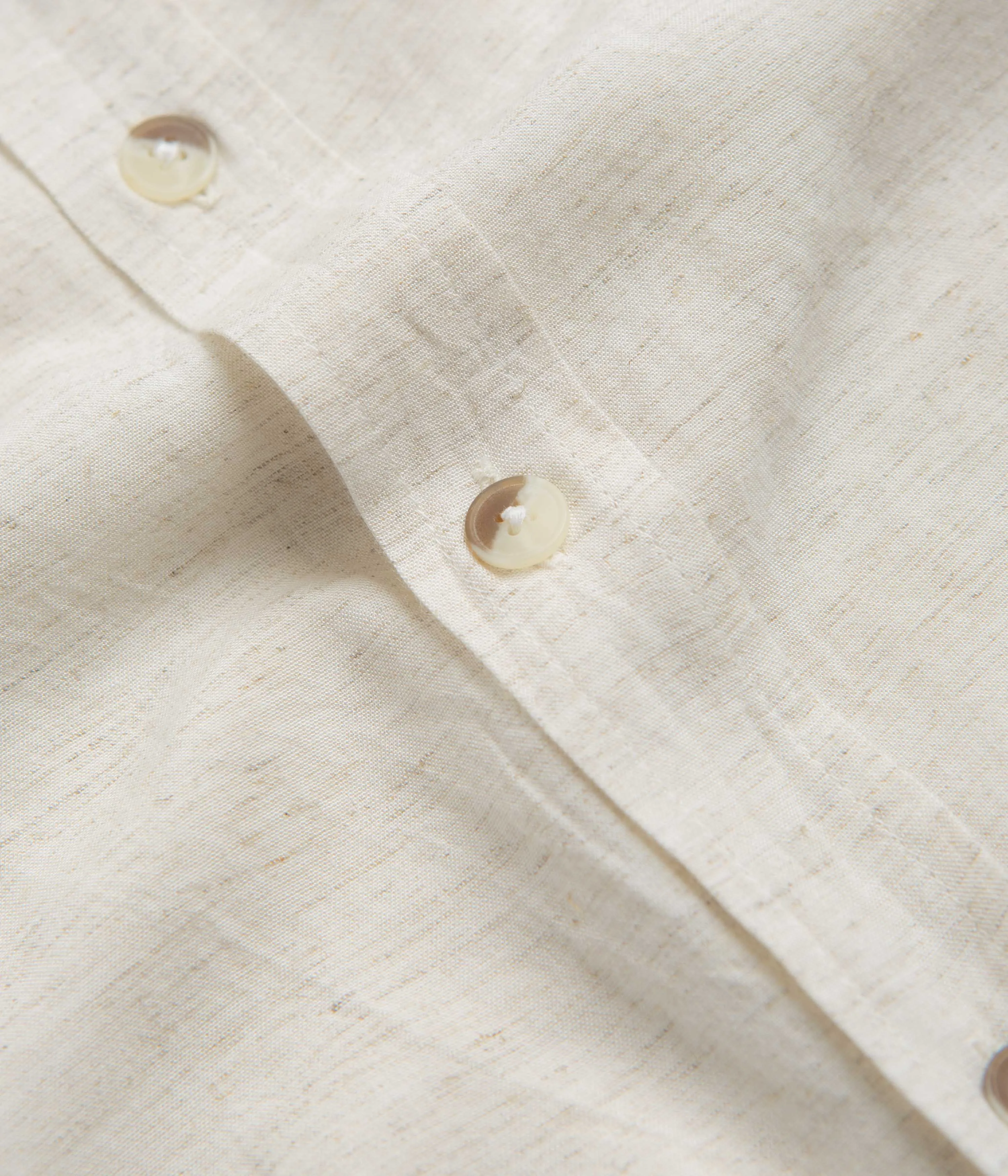 Mollusk Summer Shirt - Natural Chambray