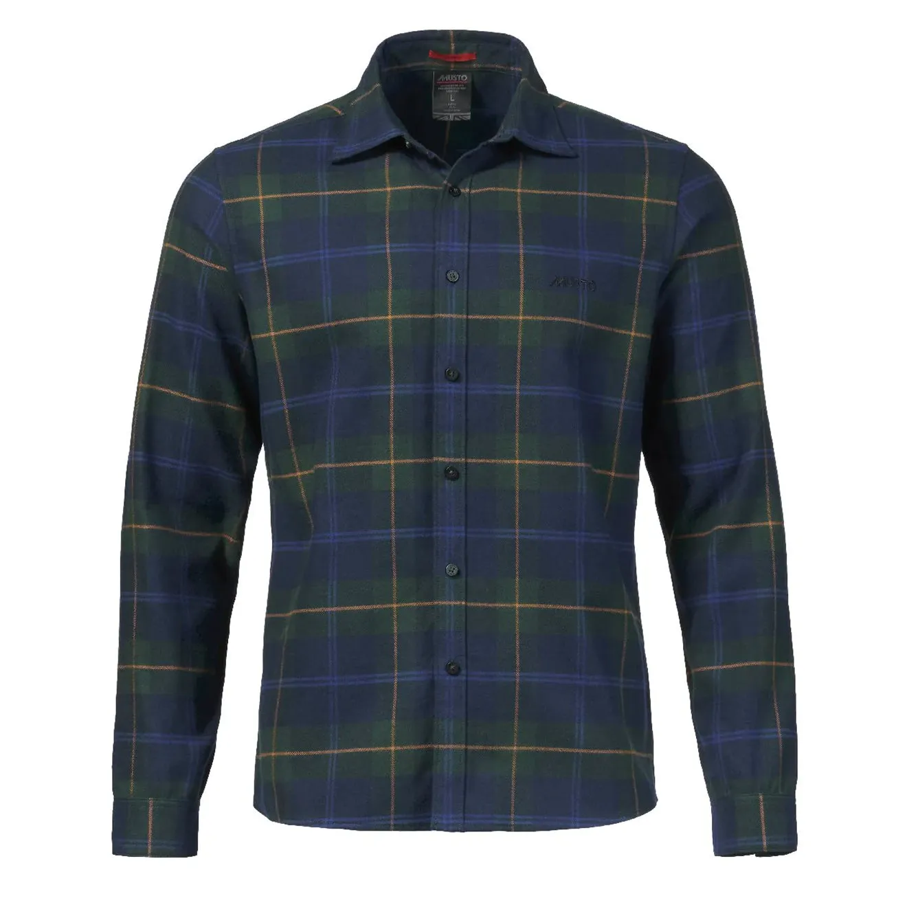 Musto L/S Plaid Shirt Darkest Spruce