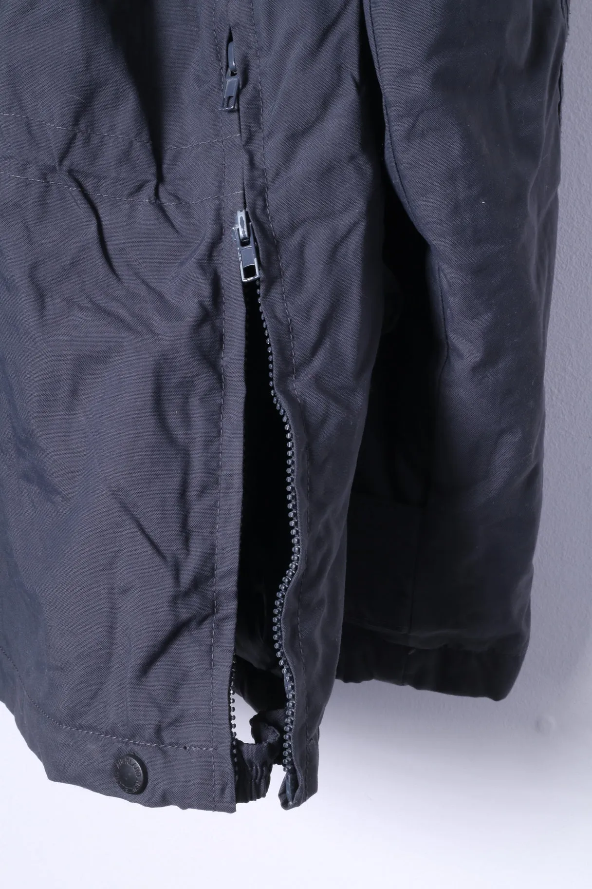 New Zealand Auckland Mens XXL Jacket Navy Padded Removable Lining Hidden Hood Top