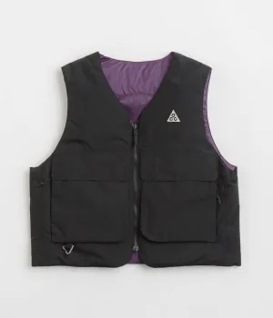 Nike ACG Skull Peak Reversible Vest - Black / Dark Raisin / Summit White