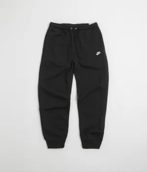 Nike Club Joggers - Black / Black / White