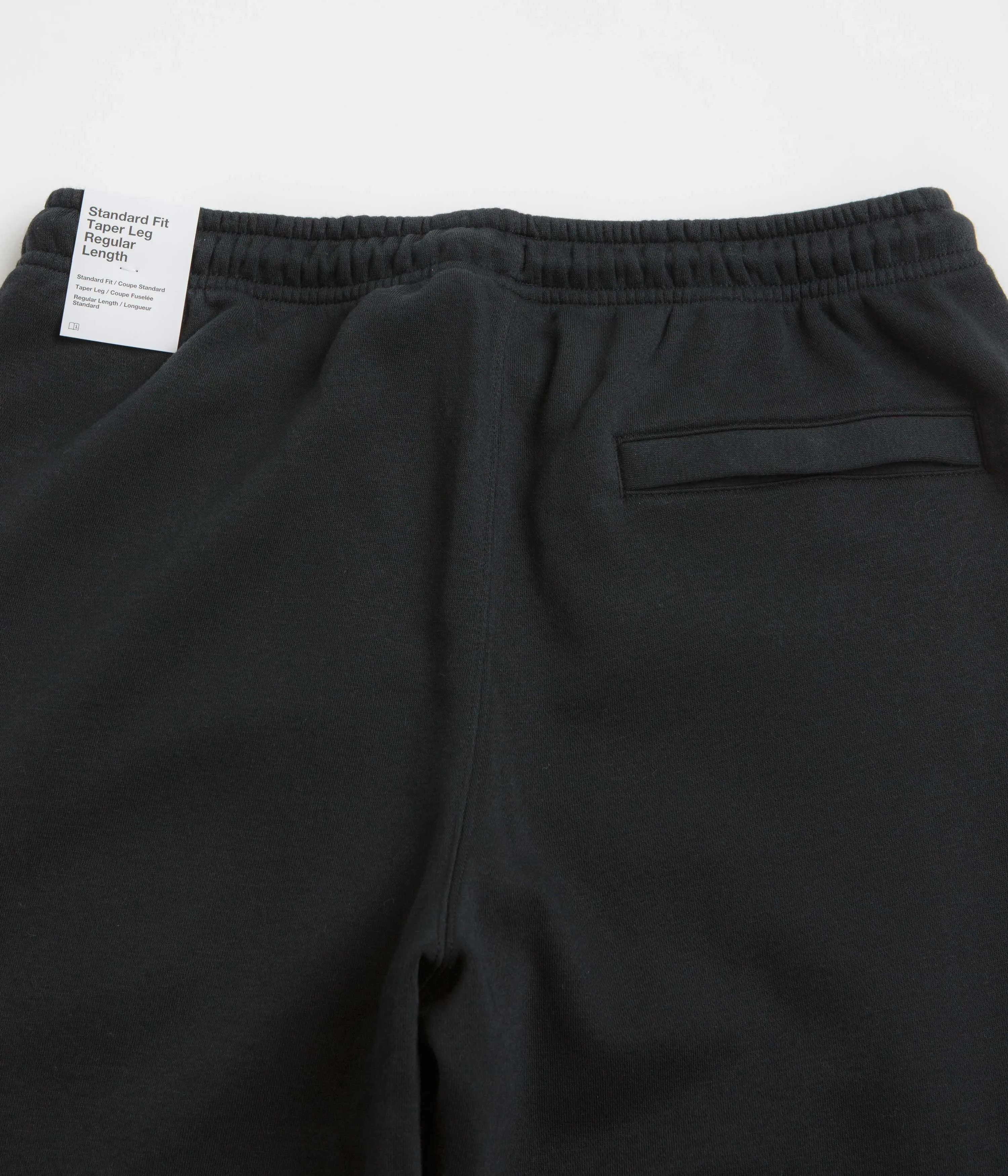 Nike Club Joggers - Black / Black / White