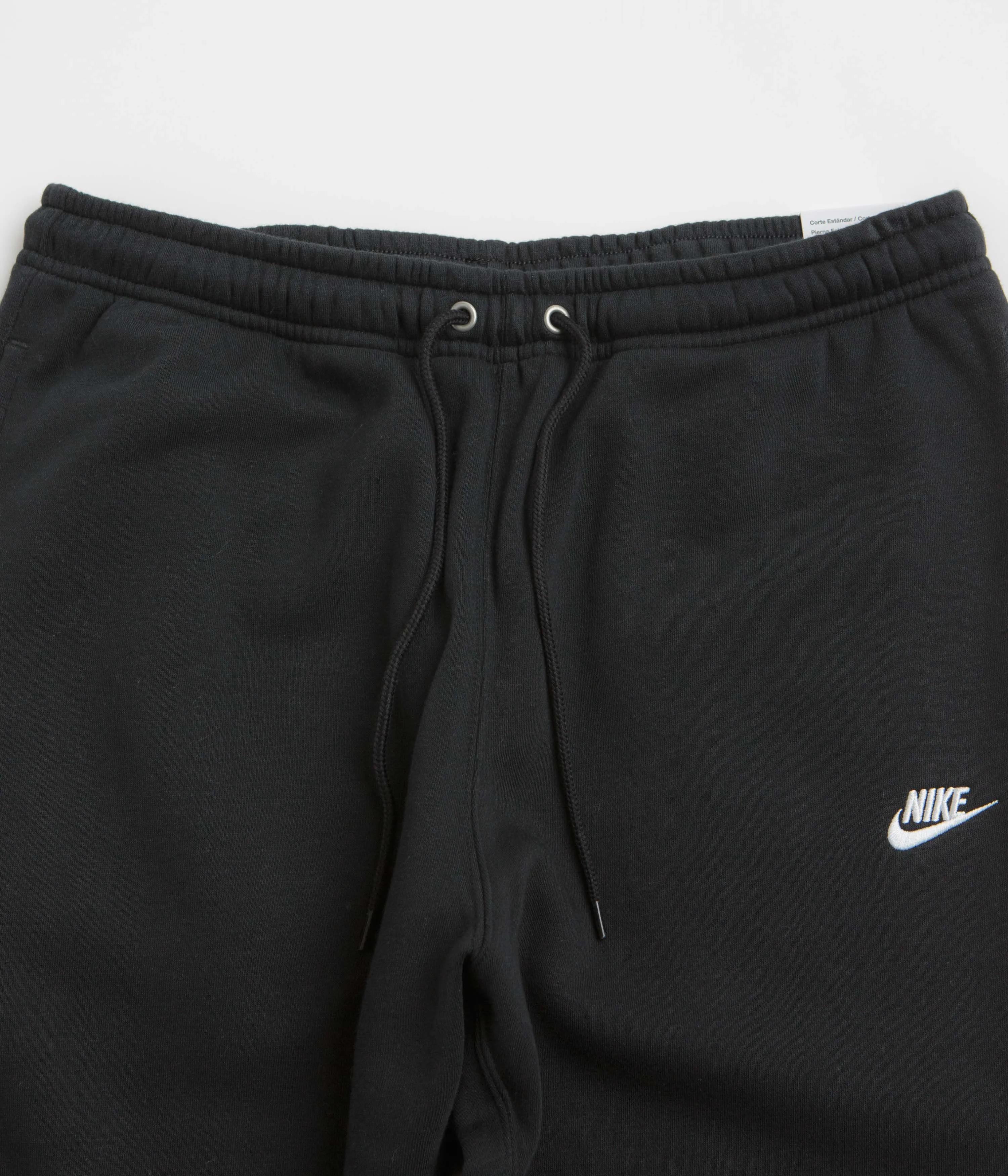 Nike Club Joggers - Black / Black / White