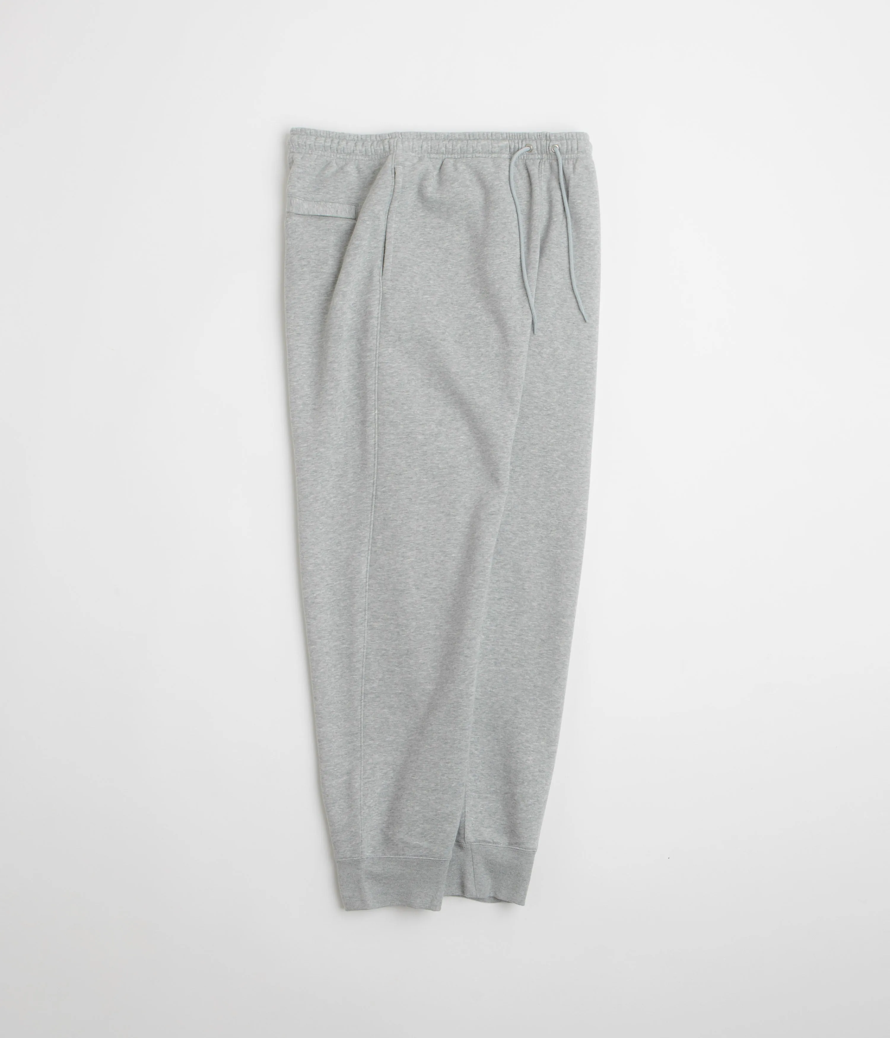 Nike Club Joggers - Dark Grey Heather / Light Smoke Grey / White