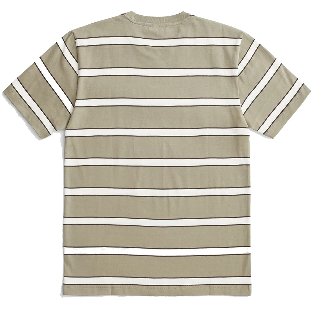 Norse Projects Johannes Organic Multicolour Stripe T-shirt Clay