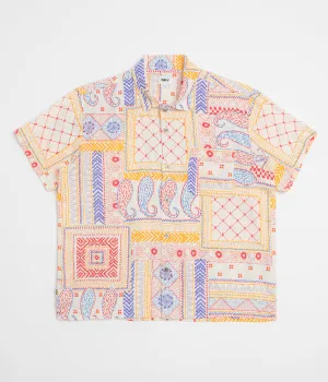 Obey Archie Short Sleeve Shirt - Cream Multi