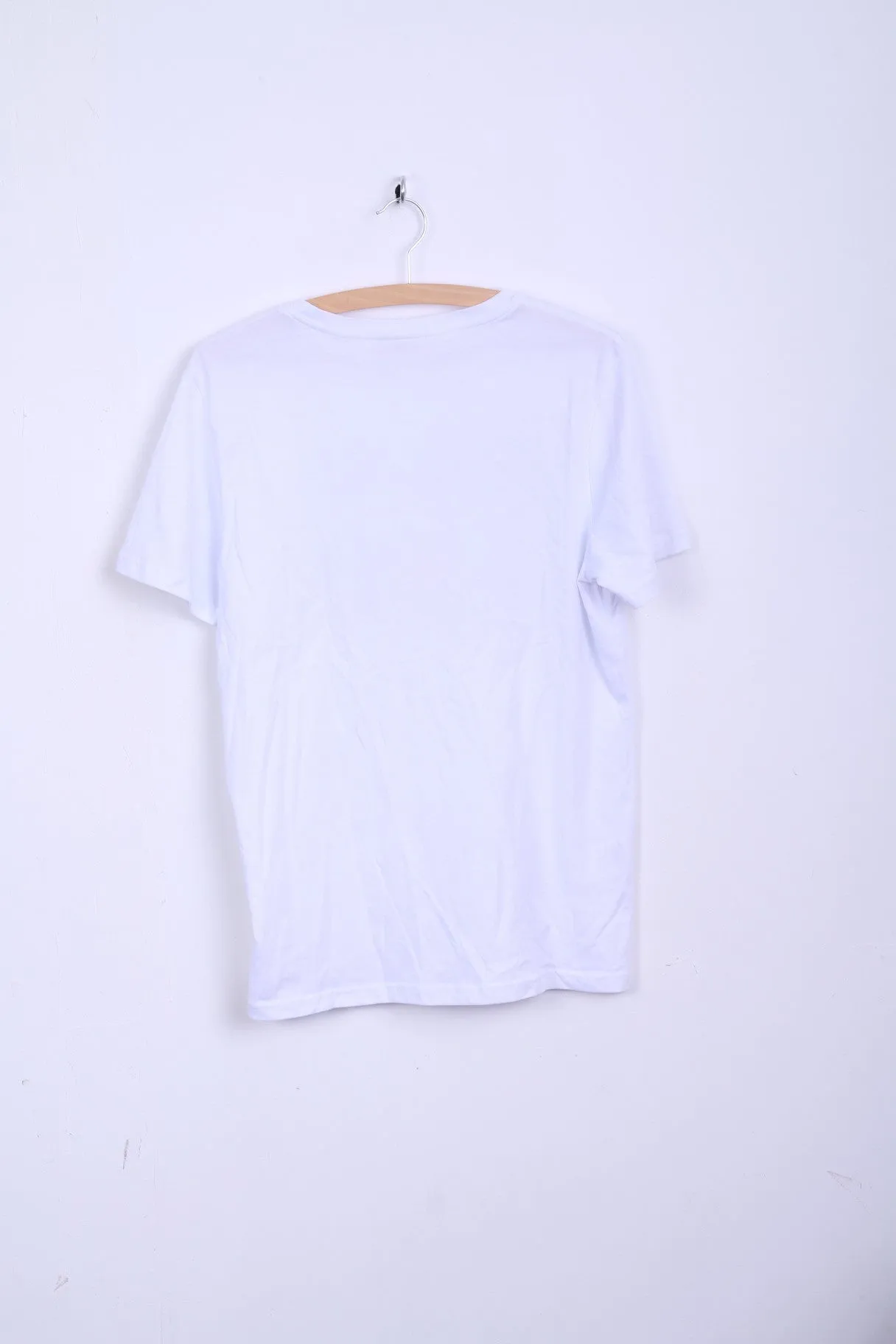 Official Merchandise Mens M T-Shirt White Crew Neck Wanderers Fc