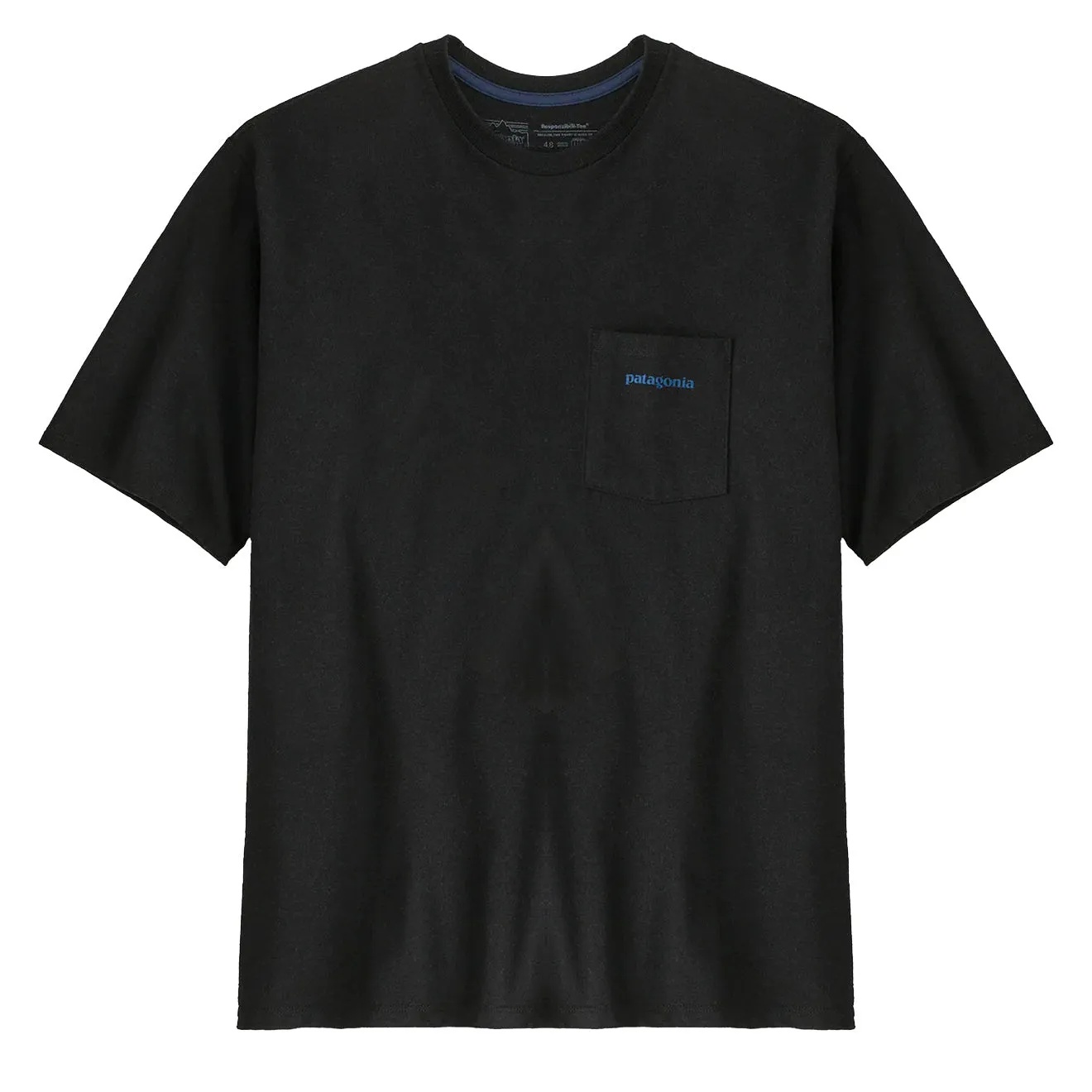 Patagonia Boardshort Logo Pocket Responsibili-Tee Ink Black