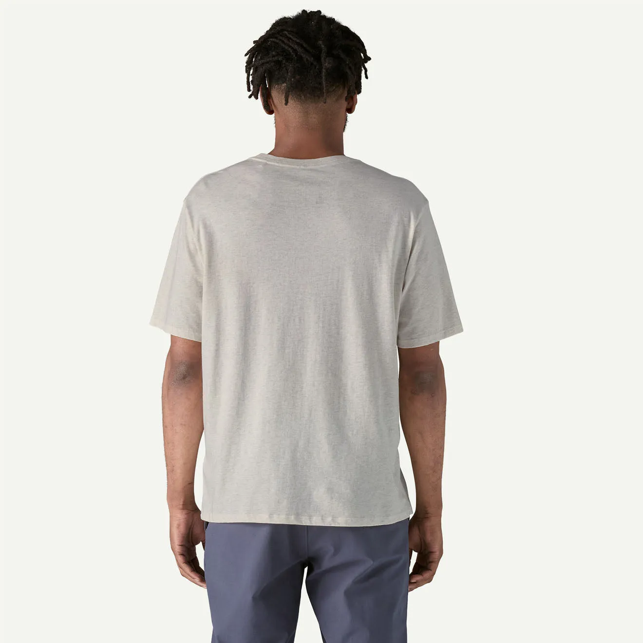 Patagonia Daily Pocket Tee Birch White