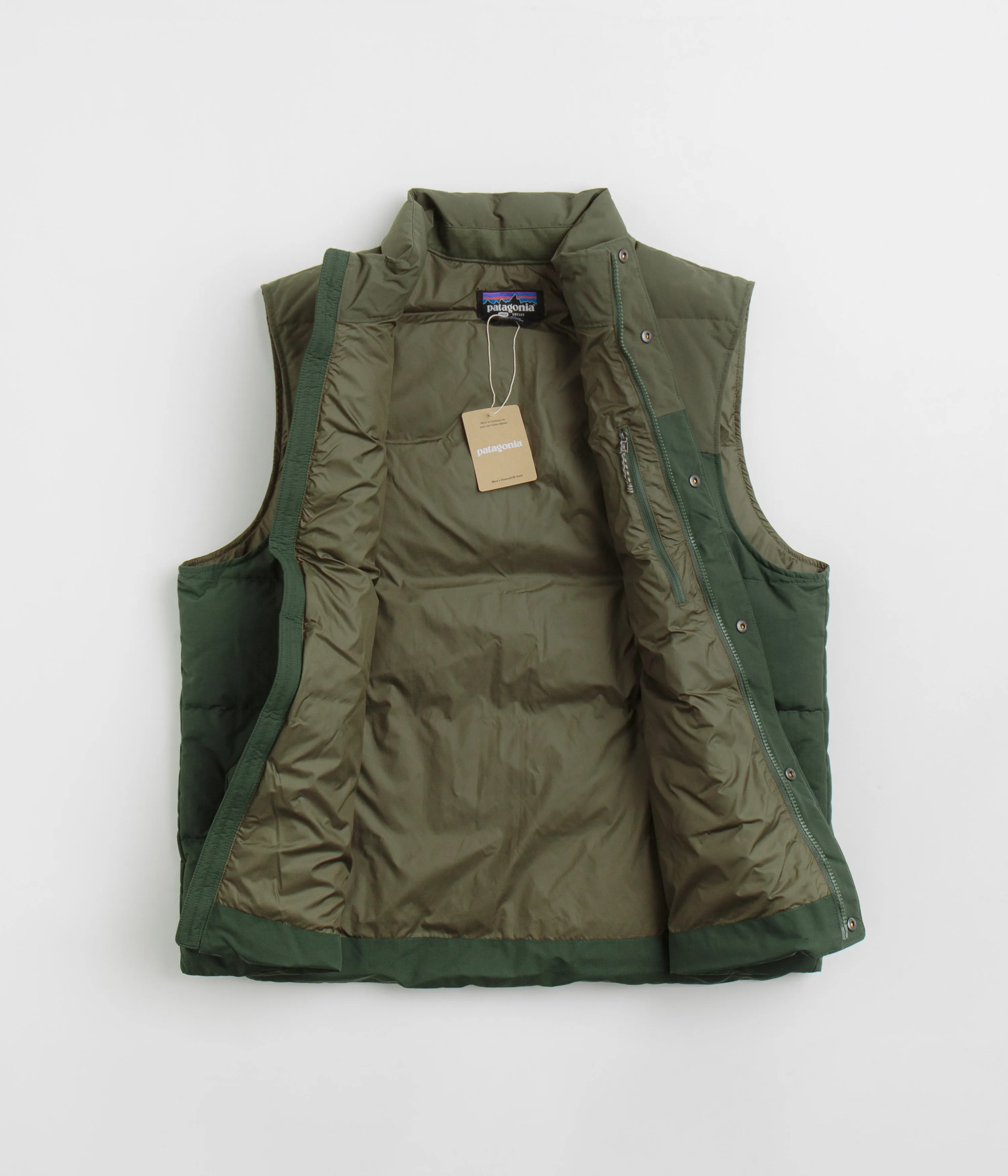 Patagonia Downdrift Vest - Torrey Pine Green