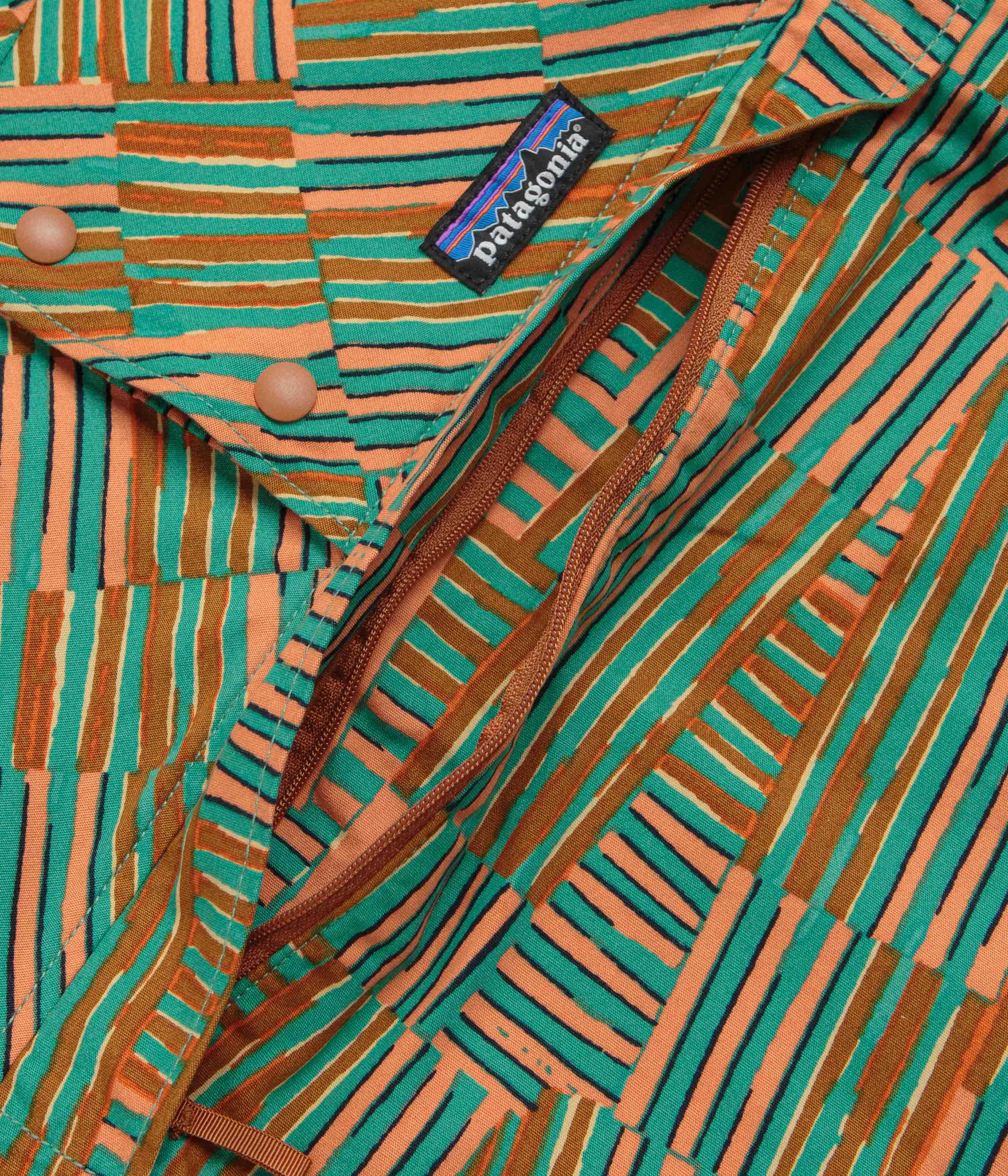 Patagonia Funhoggers Anorak - Quilty Fitz: Heartleaf Green