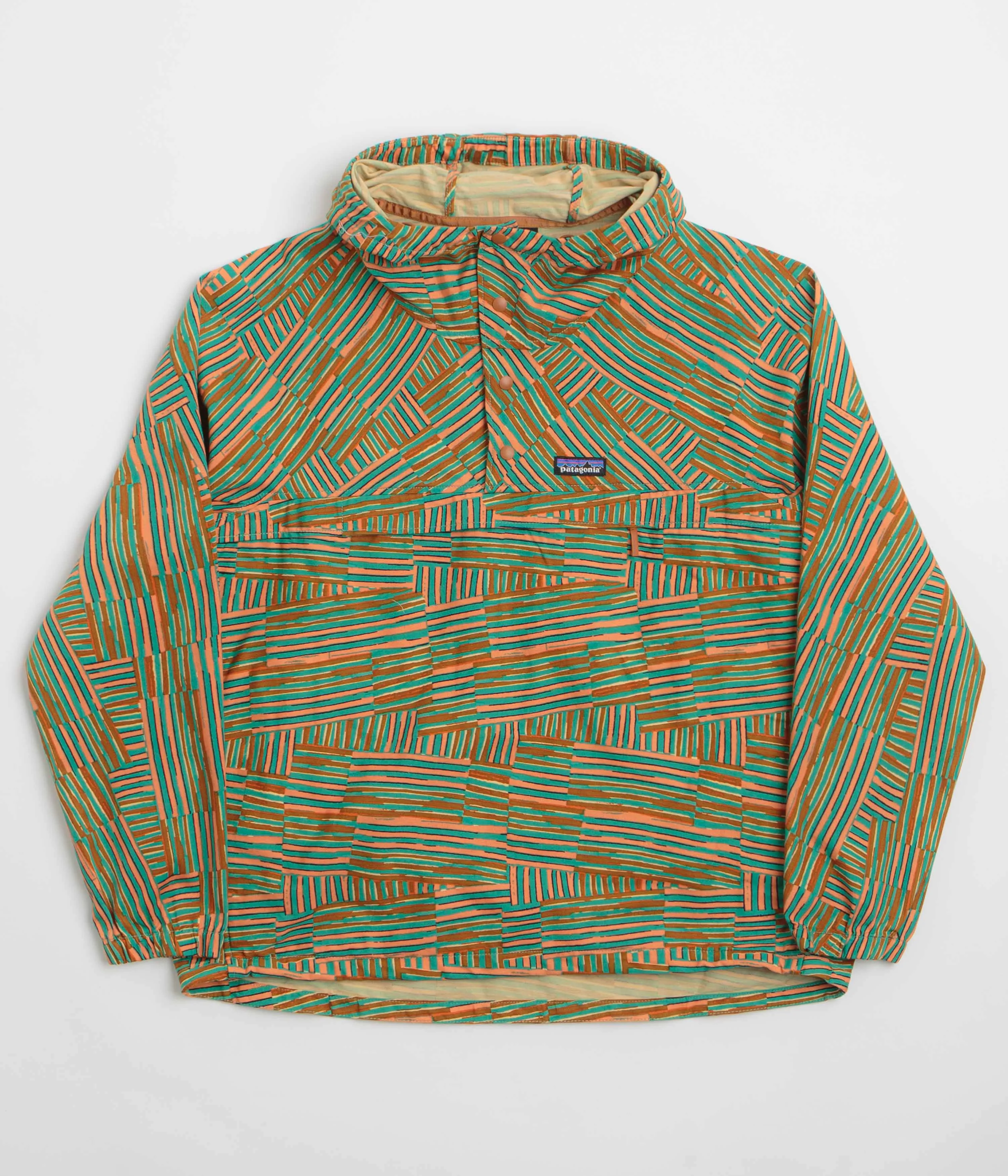 Patagonia Funhoggers Anorak - Quilty Fitz: Heartleaf Green