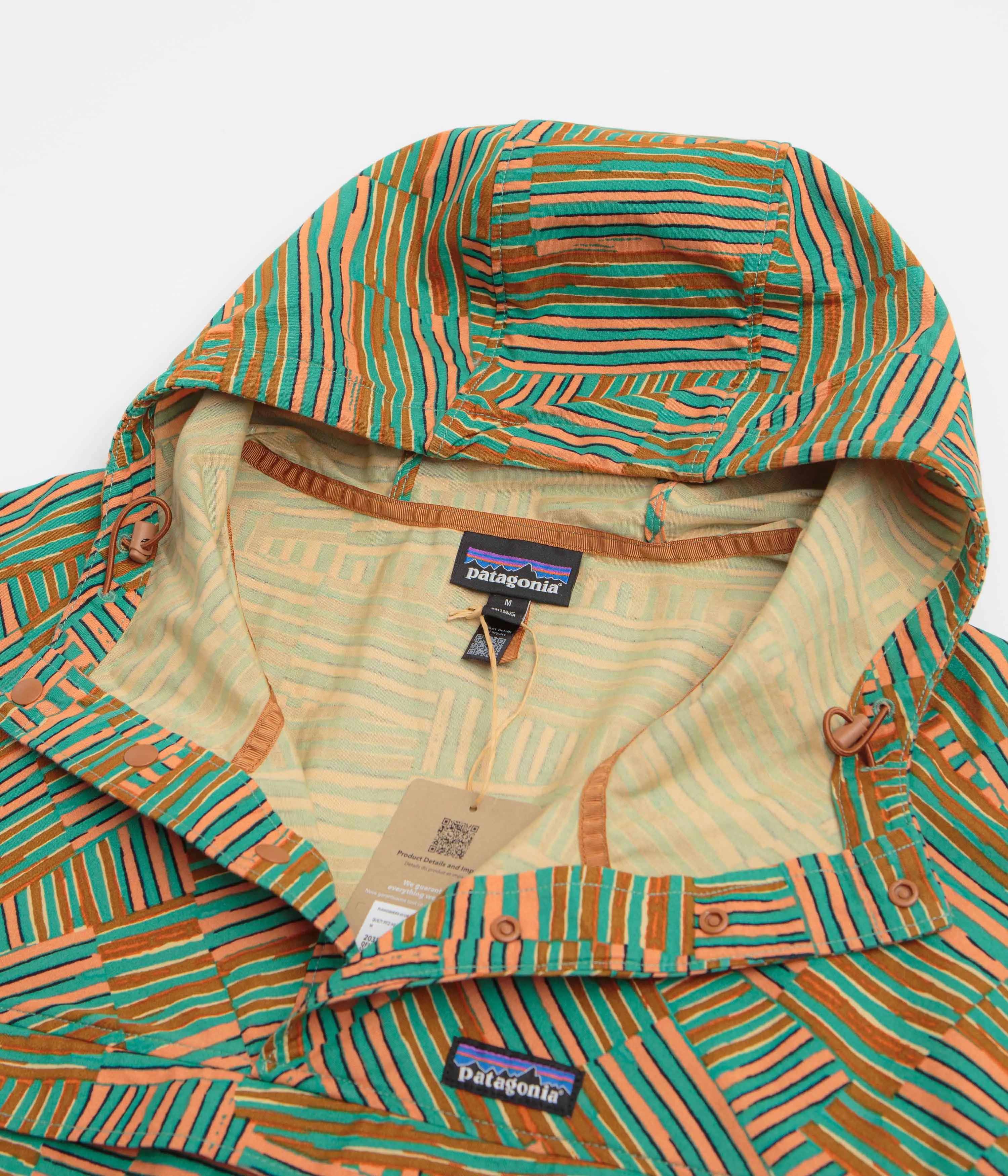 Patagonia Funhoggers Anorak - Quilty Fitz: Heartleaf Green