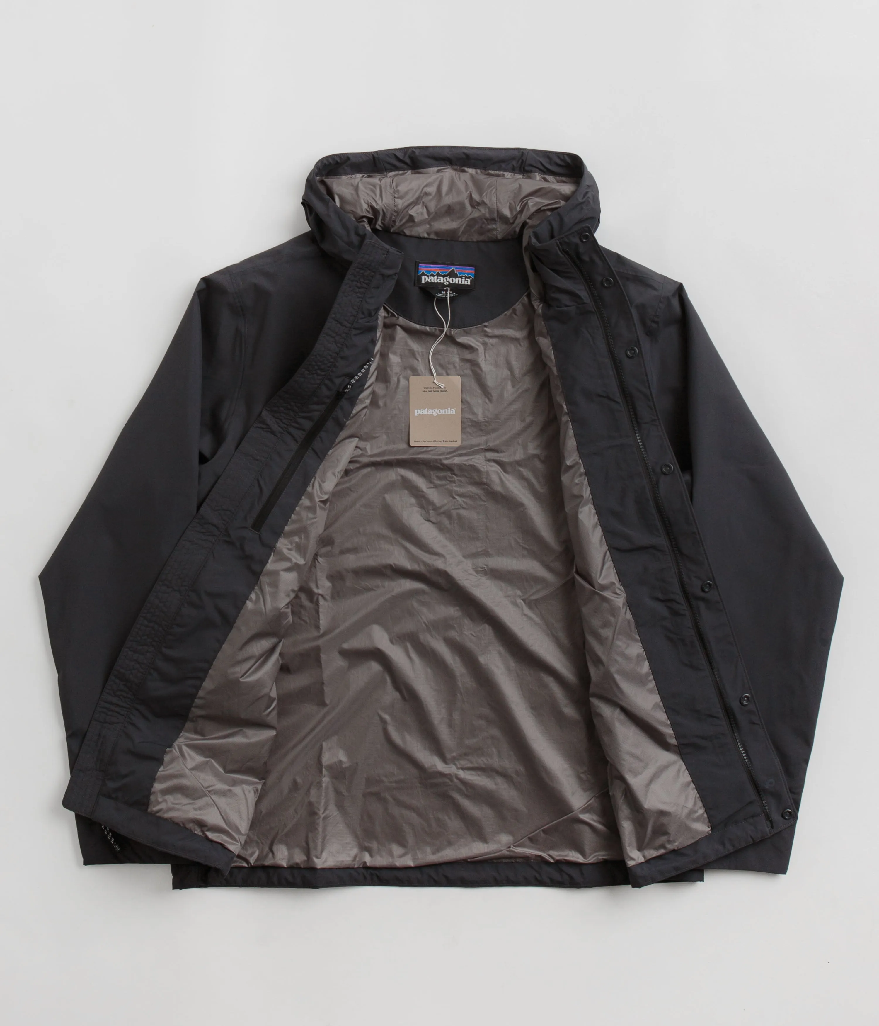 Patagonia Jackson Glacier Rain Jacket - Ink Black