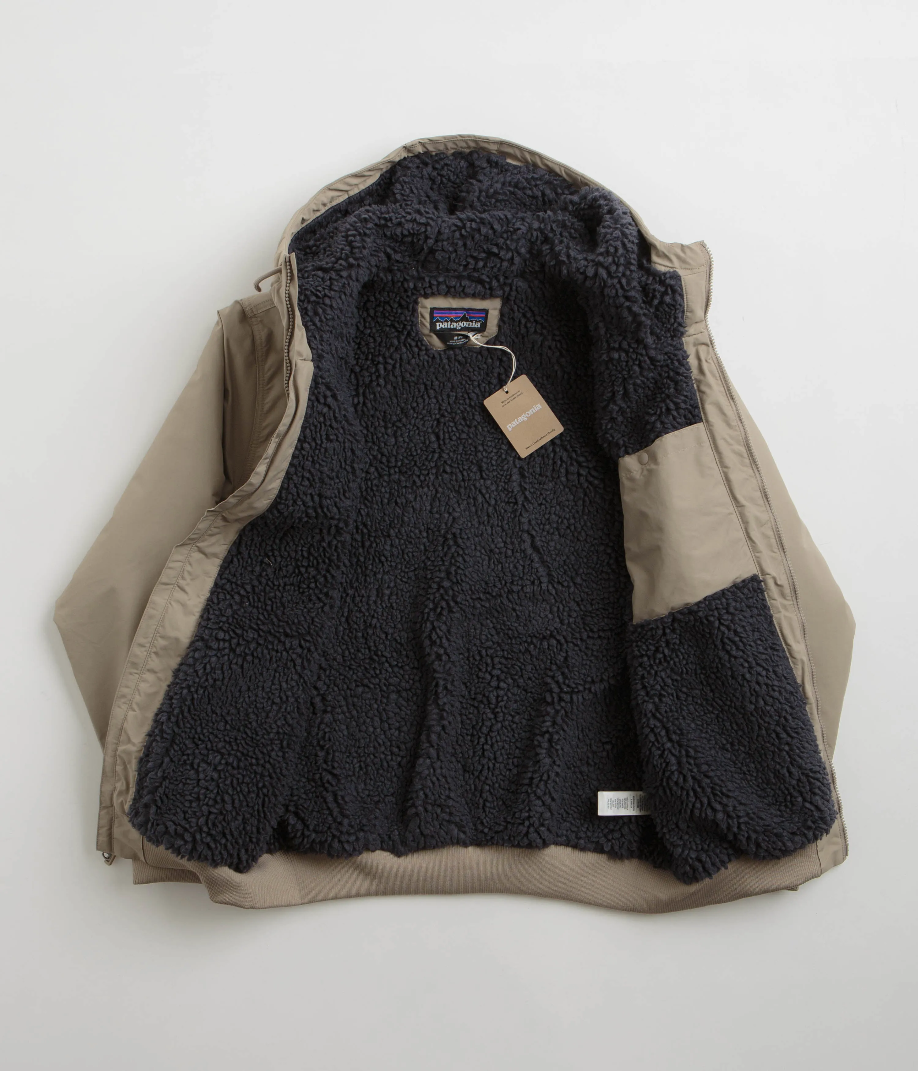 Patagonia Lined Isthmus Hoodie - Seabird Grey
