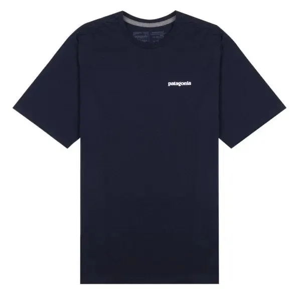 Patagonia P-6 Logo Responsibili Tee Classic Navy