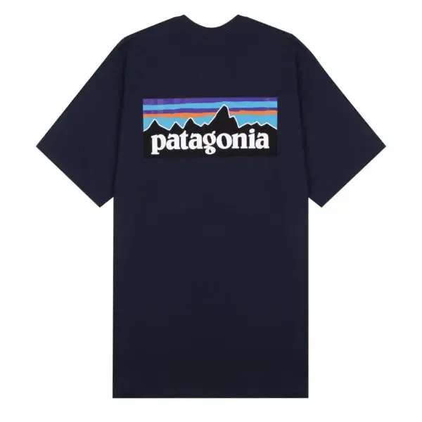 Patagonia P-6 Logo Responsibili Tee Classic Navy