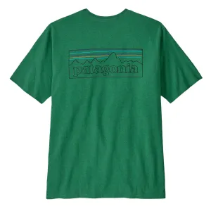 Patagonia P-6 Logo Responsibili-Tee P-6 Outline / Heartleaf Green