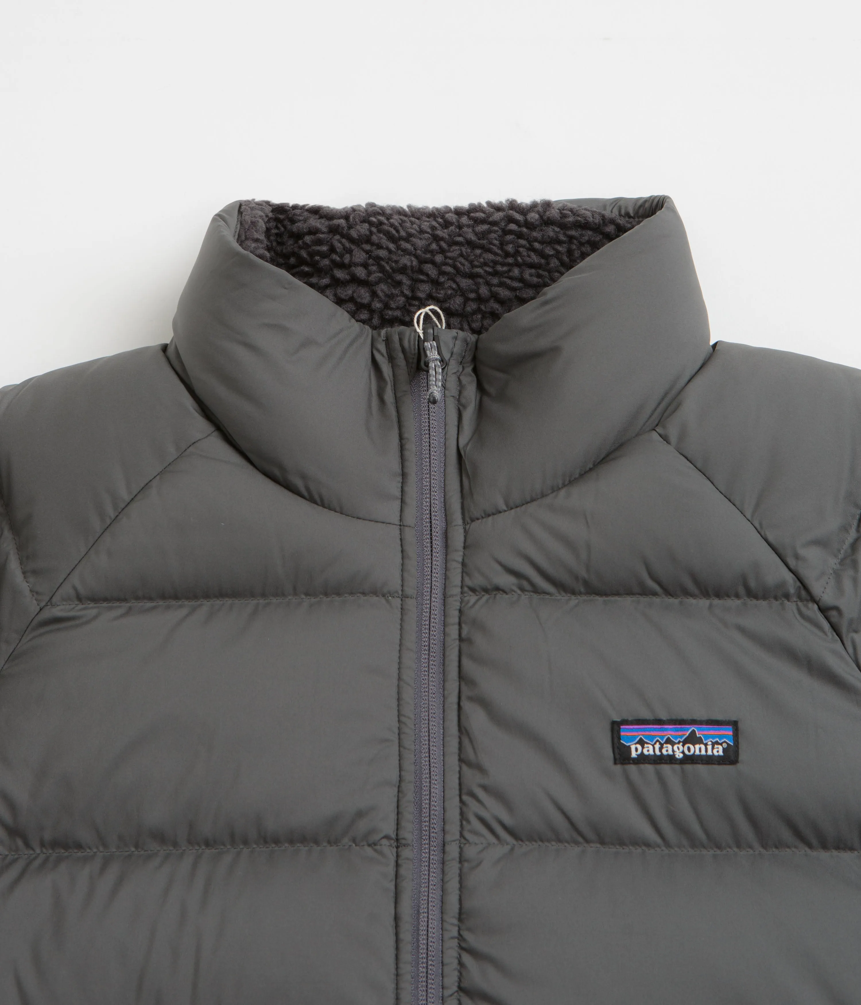 Patagonia Reversible Silent Down Jacket - Forge Grey