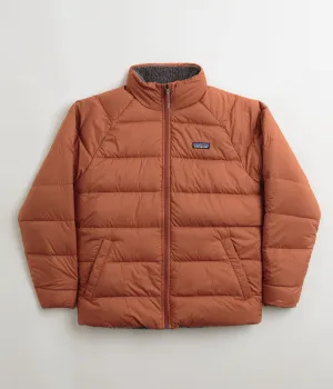 Patagonia Reversible Silent Down Jacket - Sisu Brown